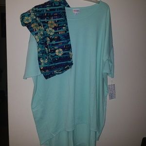 Lularoe XL Irma and TC Leggins Outfit 🔥New🔥
